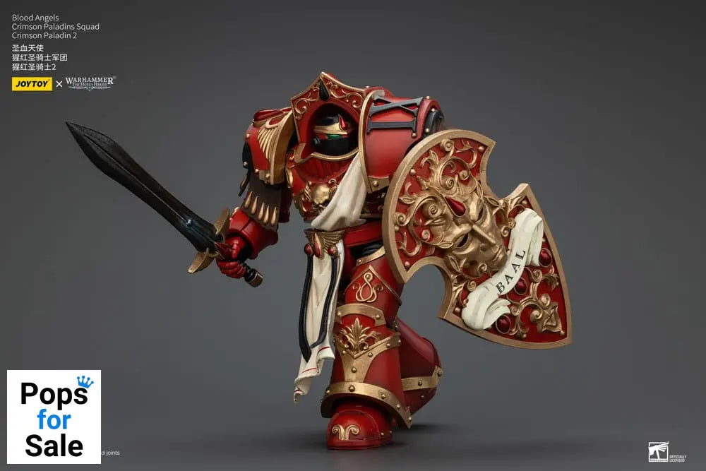 Warhammer The Horus Heresy Action Figure 1/18 Blood Angels Crimson Paladins Squad Crimson Paladin 2 14 cm