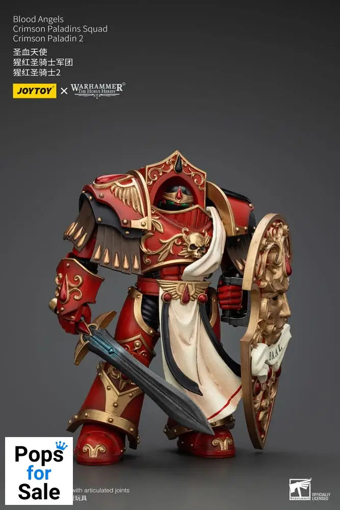 Warhammer The Horus Heresy Action Figure 1/18 Blood Angels Crimson Paladins Squad Crimson Paladin 2 14 cm