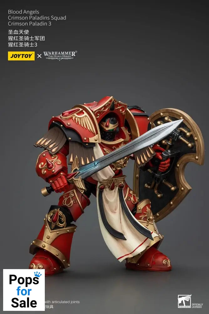 Warhammer The Horus Heresy Action Figure 1/18 Blood Angels Crimson Paladins Squad Crimson Paladin 3 14 cm