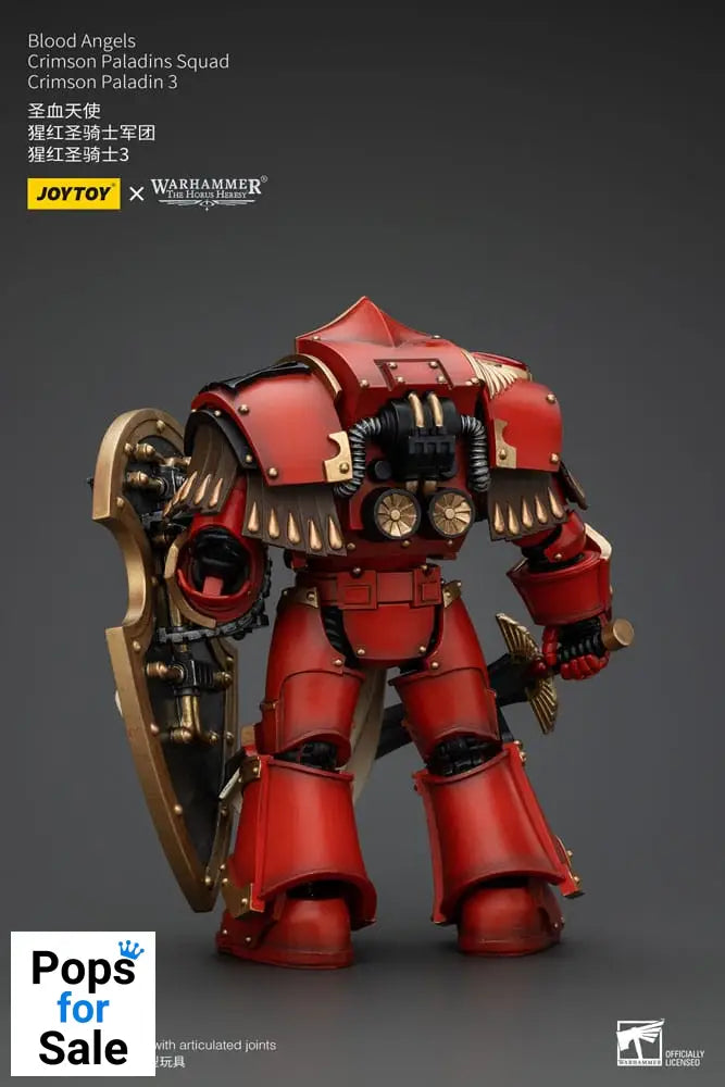Warhammer The Horus Heresy Action Figure 1/18 Blood Angels Crimson Paladins Squad Crimson Paladin 3 14 cm