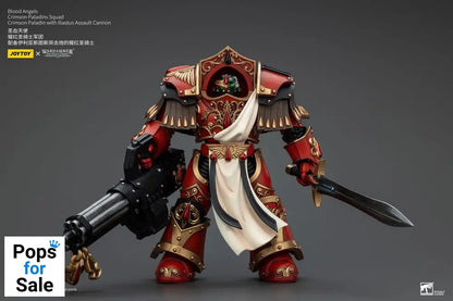 Warhammer The Horus Heresy Action Figure 1/18 Blood Angels Crimson Paladins Squad Crimson Paladin with Iliastus Assault Cannon 14 cm