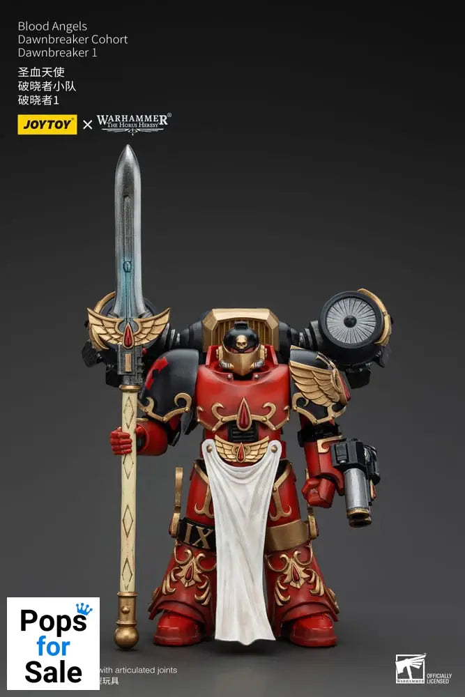 Warhammer The Horus Heresy Action Figure 1/18 Blood Angels Dawnbreaker Cohort Dawnbreaker 1 13 cm