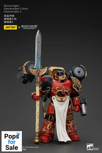 Warhammer The Horus Heresy Action Figure 1/18 Blood Angels Dawnbreaker Cohort Dawnbreaker 2 13 cm
