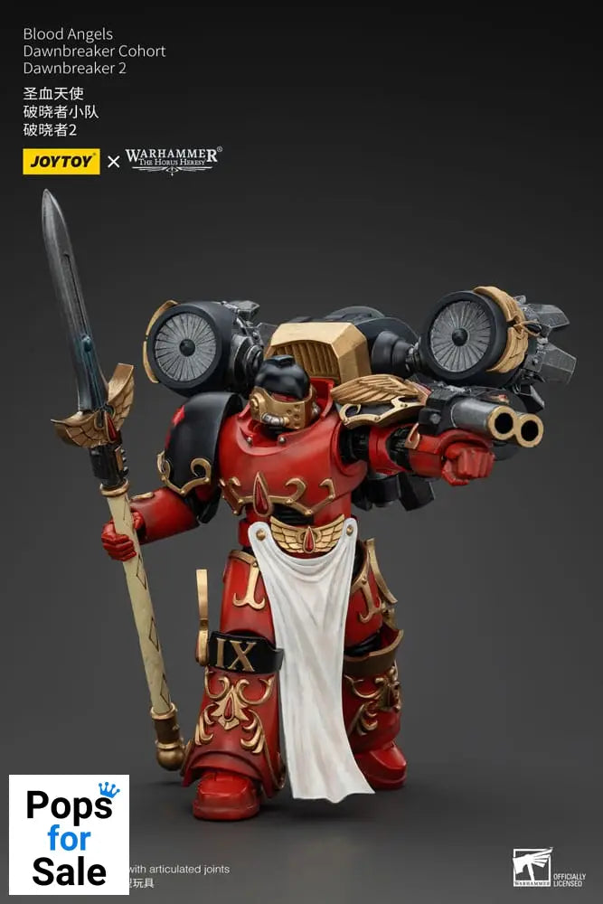 Warhammer The Horus Heresy Action Figure 1/18 Blood Angels Dawnbreaker Cohort Dawnbreaker 2 13 cm