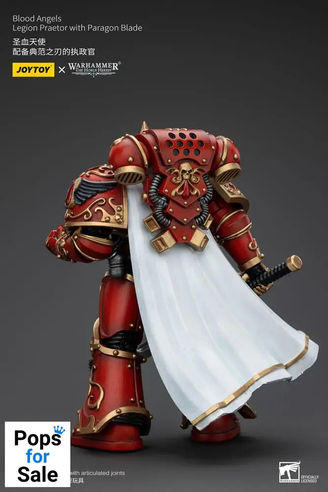 Warhammer The Horus Heresy Action Figure 1/18 Blood Angels Legion Praetor with Paragon Blade 13 cm