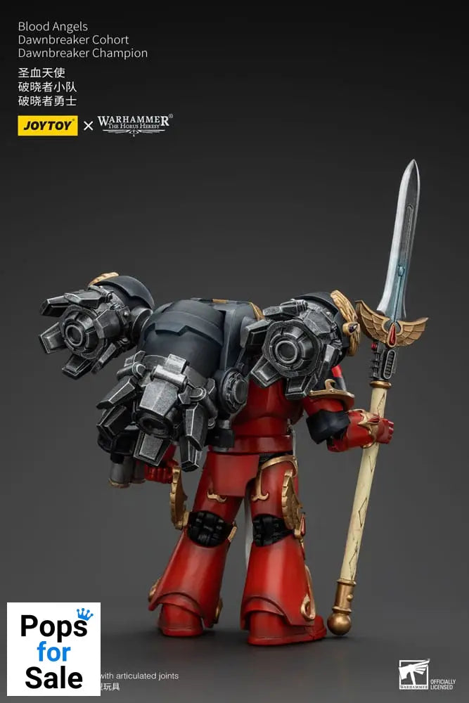Warhammer The Horus Heresy Action Figure 1/18 Blood Angels Raldoron First Captain of the Blood Angels 13 cm