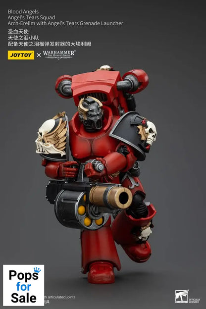 Warhammer The Horus Heresy Action Figure 1/18 Blood Angels Angel’s Tears Squad Arch-Erelim with Angel’s Tears Grenade