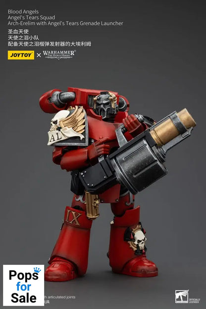 Warhammer The Horus Heresy Action Figure 1/18 Blood Angels Angel’s Tears Squad Arch-Erelim with Angel’s Tears Grenade