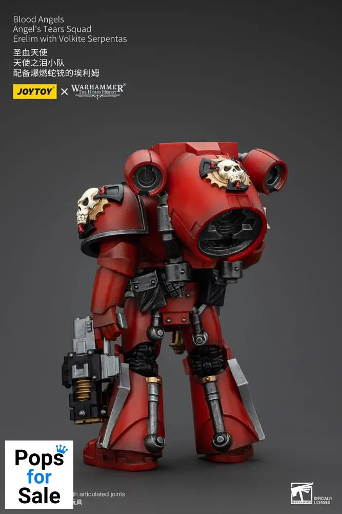 Warhammer The Horus Heresy Action Figure 1/18 Blood Angels Angel's Tears SquadErelim with Volkite Serpentas 12 cm