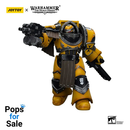 Warhammer The Horus Heresy Action Figure 1/18 Imperial Fists Legion Cataphractii Terminator Squad Legion Cataphractii with Chainfist 12 cm