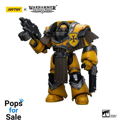 Warhammer The Horus Heresy Action Figure 1/18 Imperial Fists Legion Cataphractii Terminator Squad Legion Cataphractii with Chainfist 12 cm