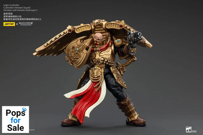 Warhammer The Horus Heresy Action Figure 1/18 Legio Custodes Custodian Venatari Squad Venatari with Kenetic Destroyer 2 13 cm