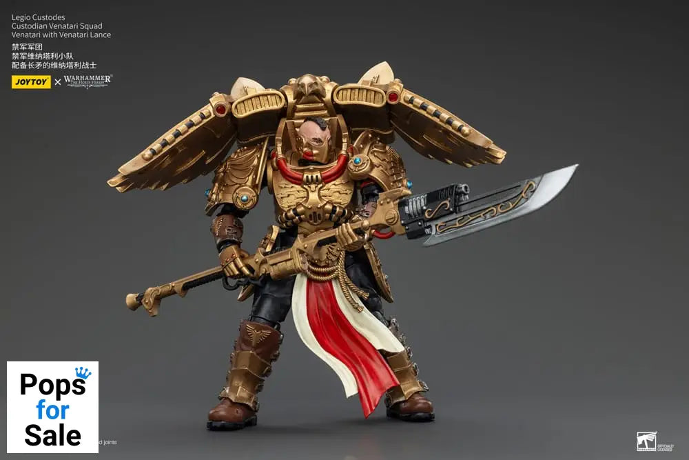 Warhammer The Horus Heresy Action Figure 1/18 Legio Custodes Custodian Venatari Squad Venatari with Venatari Lance 13