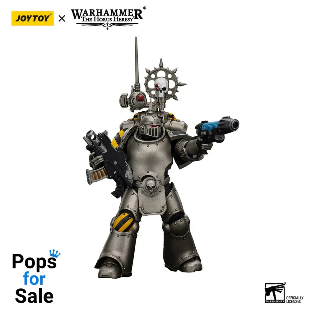 Warhammer The Horus Heresy Action Figure 1/18 lron Warriors MKlIl Tactical Legionary with Nuncio-vox 12 cm