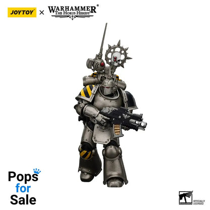 Warhammer The Horus Heresy Action Figure 1/18 lron Warriors MKlIl Tactical Legionary with Nuncio-vox 12 cm