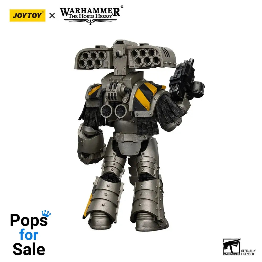 Warhammer The Horus Heresy Action Figure 1/18 lron Warriors Tyrant Siege Master Terminator with Rocket launcher 14 cm