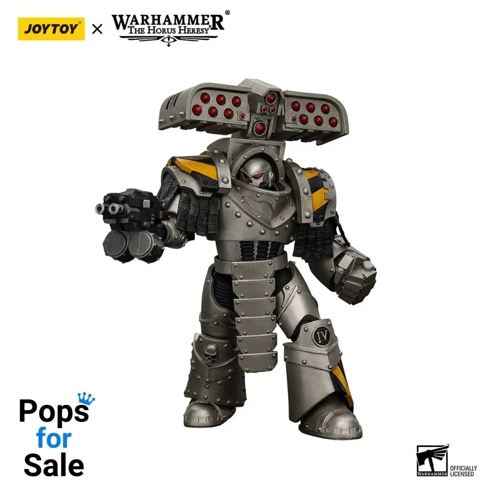 Warhammer The Horus Heresy Action Figure 1/18 lron Warriors Tyrant Siege Master Terminator with Rocket launcher 14 cm