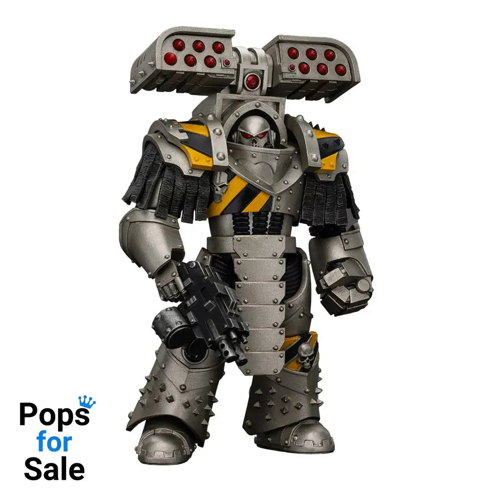 Warhammer The Horus Heresy Action Figure 1/18 lron Warriors Tyrant Siege Terminator with Rocket launcher 14 cm