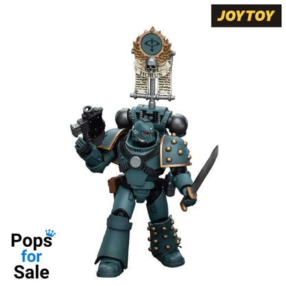 Warhammer The Horus Heresy Action Figure 1/18 Sons of Horus MKIV Tactical Squad Legionary with Legion Vexilla 12 cm