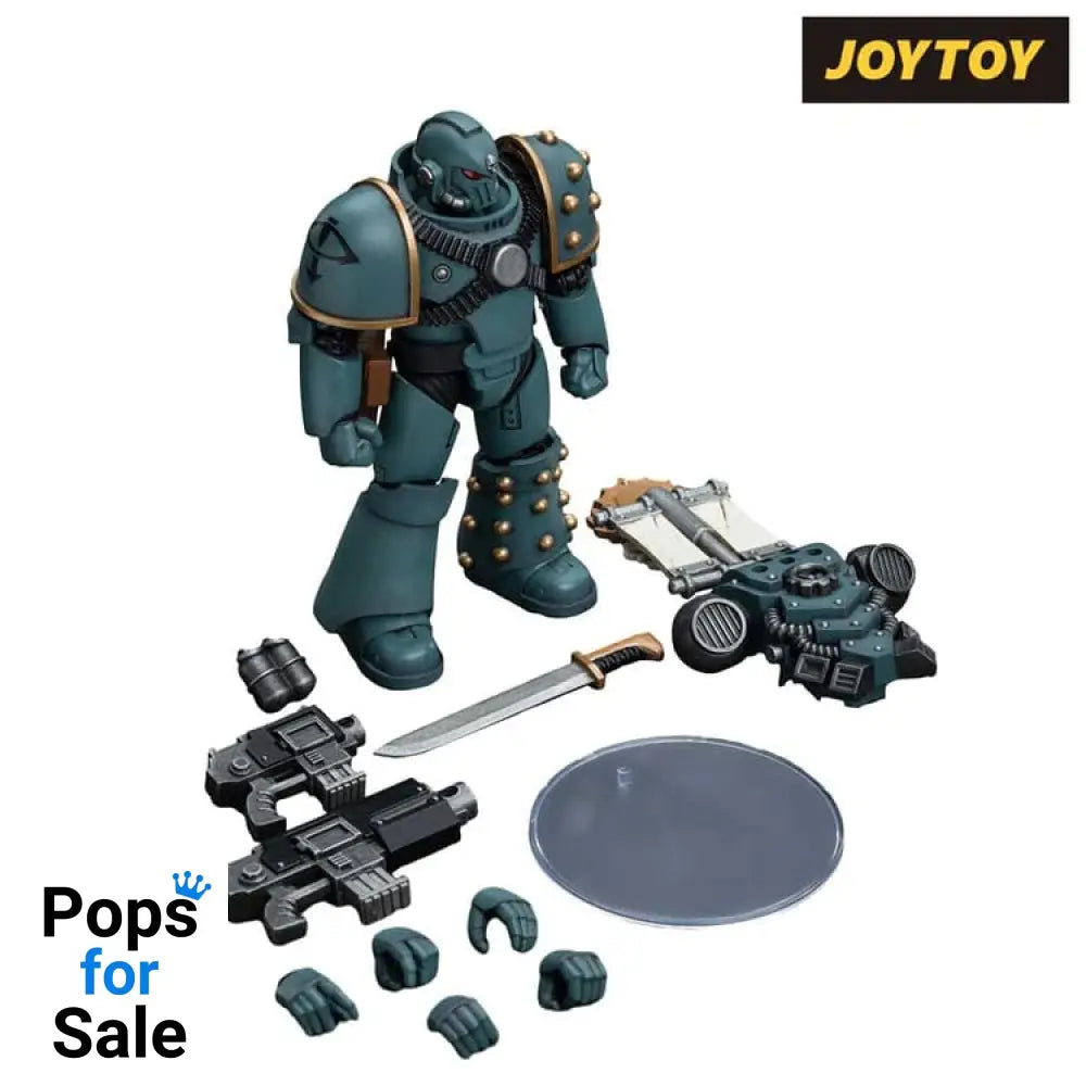 Warhammer The Horus Heresy Action Figure 1/18 Sons of Horus MKIV Tactical Squad Legionary with Legion Vexilla 12 cm