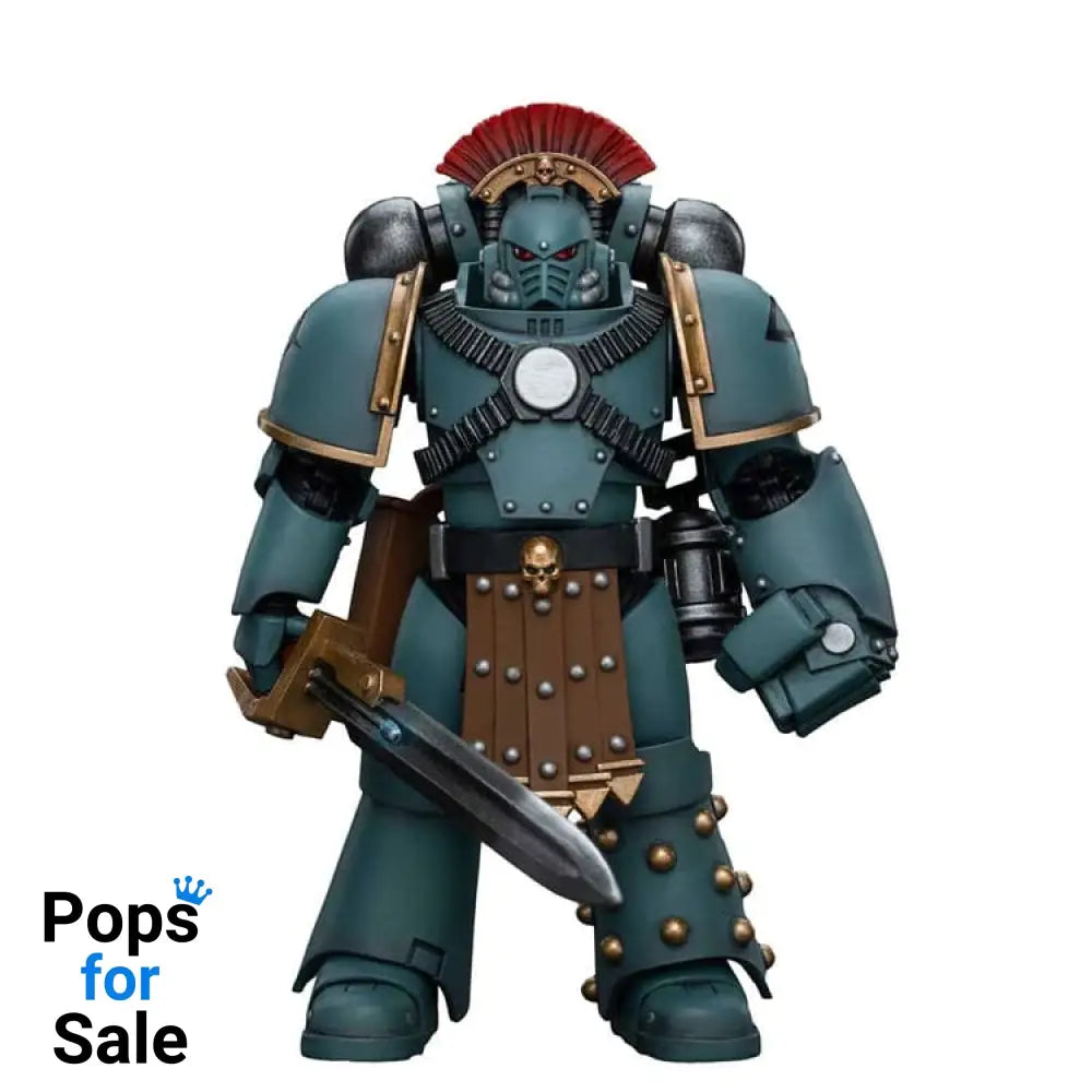 Warhammer The Horus Heresy Action Figure 1/18 Sons of Horus MKIV Tactical Squad Sergeant with Power Fist 12 cm