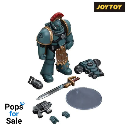 Warhammer The Horus Heresy Action Figure 1/18 Sons of Horus MKIV Tactical Squad Sergeant with Power Fist 12 cm