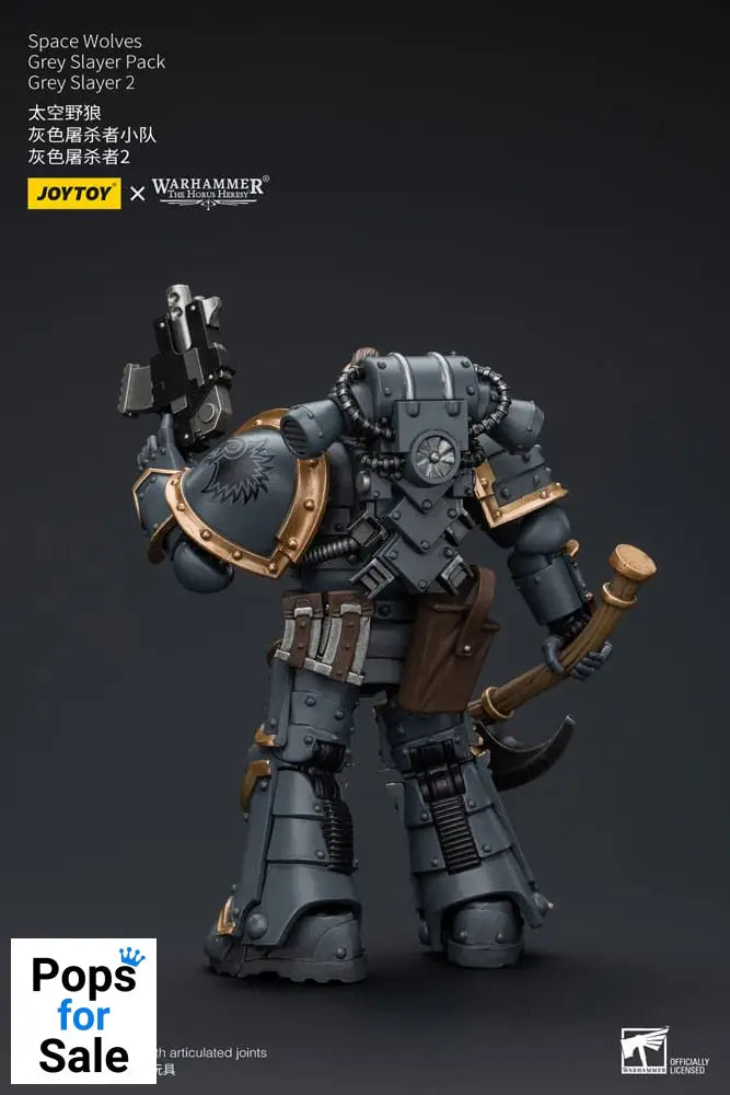Warhammer The Horus Heresy Action Figure 1/18 Space Wolves Grey Slayer Pack Grey Slayer 2 12 cm