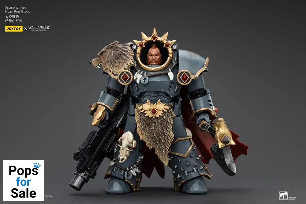 Warhammer The Horus Heresy Action Figure 1/18 Space Wolves Hvarl Red-Blade 14 cm