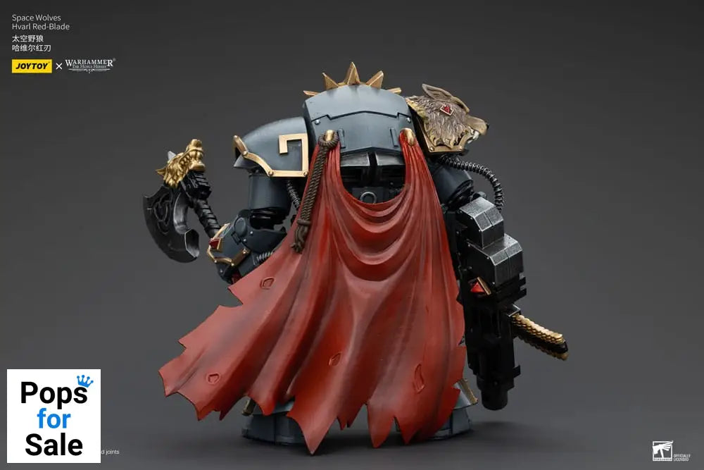 Warhammer The Horus Heresy Action Figure 1/18 Space Wolves Hvarl Red-Blade 14 cm