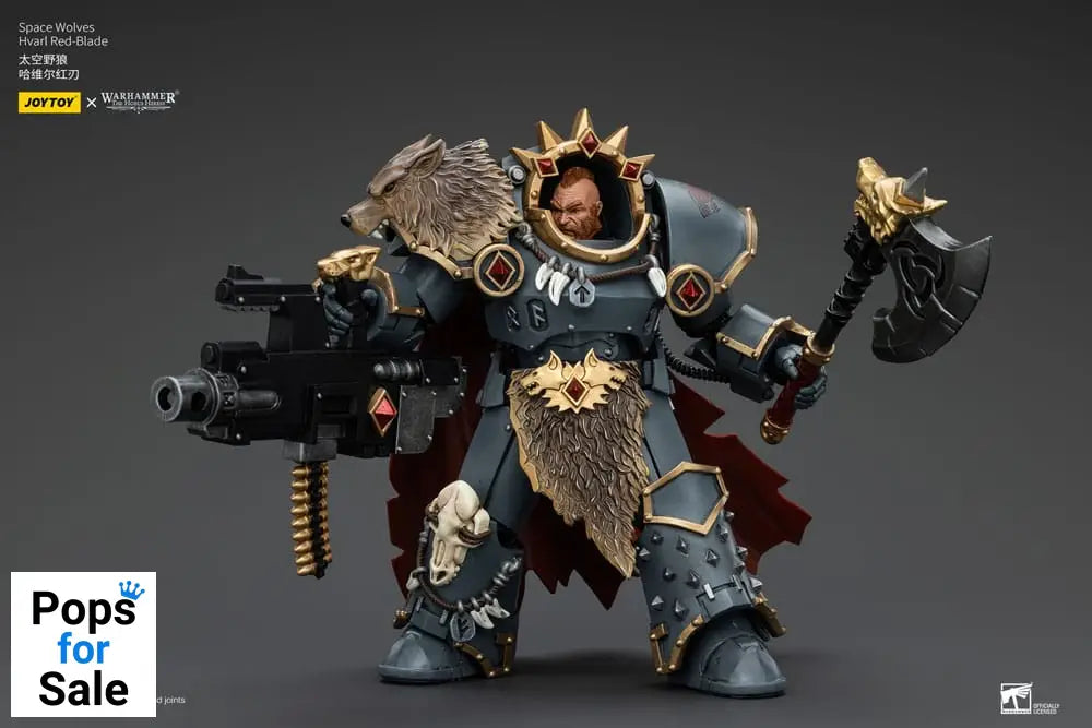 Warhammer The Horus Heresy Action Figure 1/18 Space Wolves Hvarl Red-Blade 14 cm Action figures