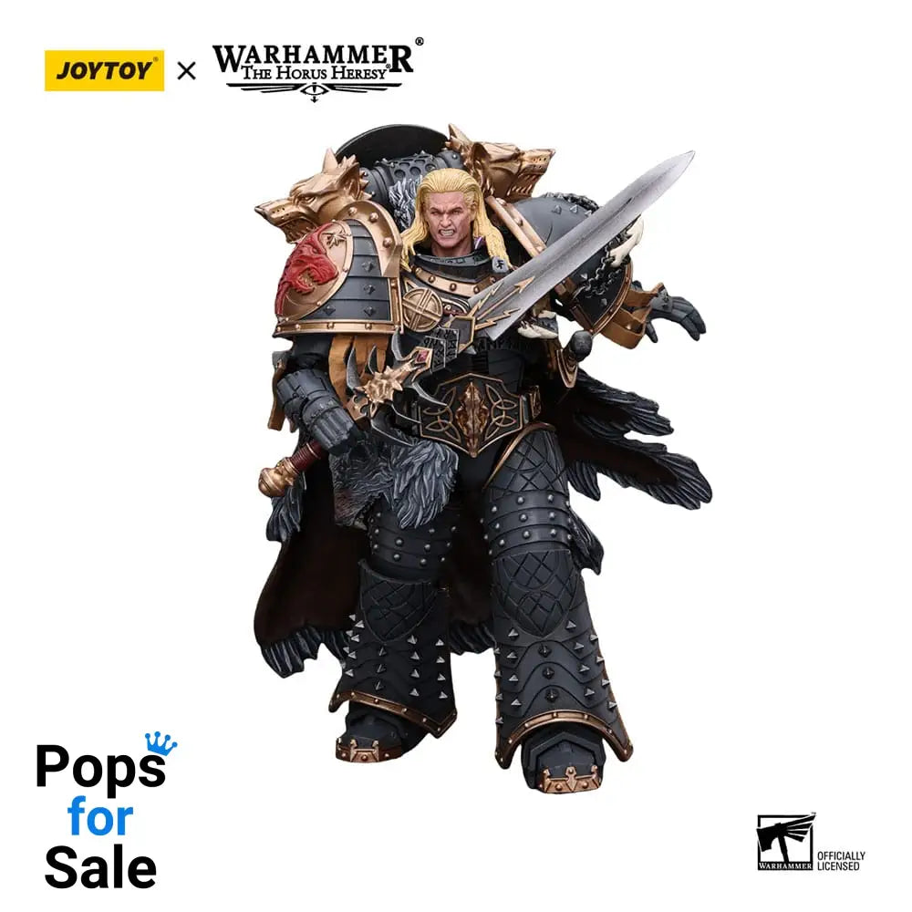 Warhammer The Horus Heresy Action Figure 1/18 Space Wolves Leman Russ Primarch of the VIth Legion 12 cm