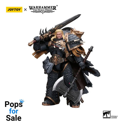 Warhammer The Horus Heresy Action Figure 1/18 Space Wolves Leman Russ Primarch of the VIth Legion 12 cm