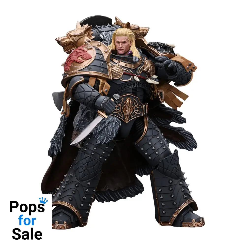 Warhammer The Horus Heresy Action Figure 1/18 Space Wolves Leman Russ Primarch of the VIth Legion 12 cm Action figures