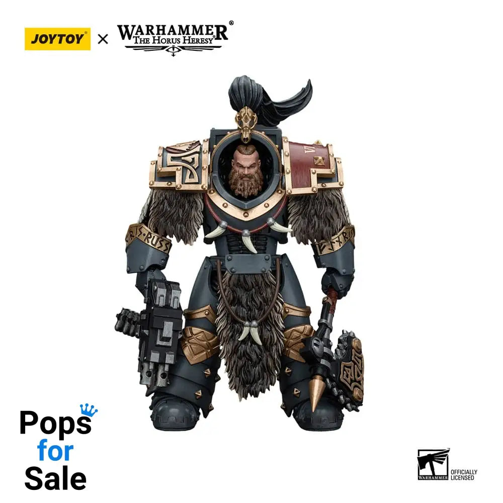 Warhammer The Horus Heresy Action Figure 1/18 Space Wolves Varagyr Wolf Guard Squad Varagyr Terminator 4 12 cm Action