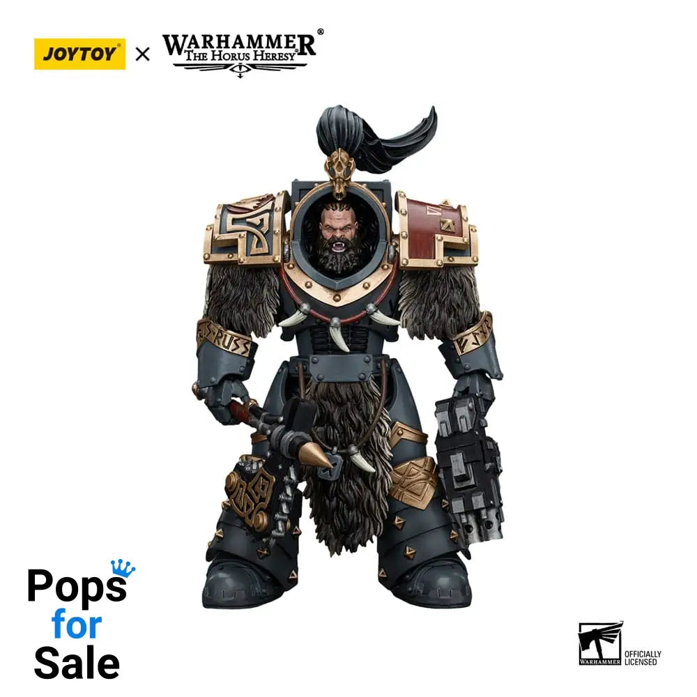 Warhammer The Horus Heresy Action Figure 1/18 Space Wolves Varagyr Wolf Guard Squad Varagyr Thegn 12 cm