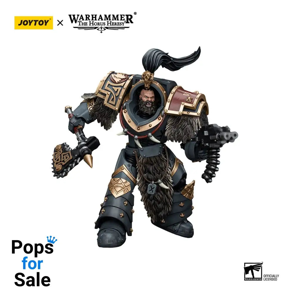 Warhammer The Horus Heresy Action Figure 1/18 Space Wolves Varagyr Wolf Guard Squad Varagyr Thegn 12 cm