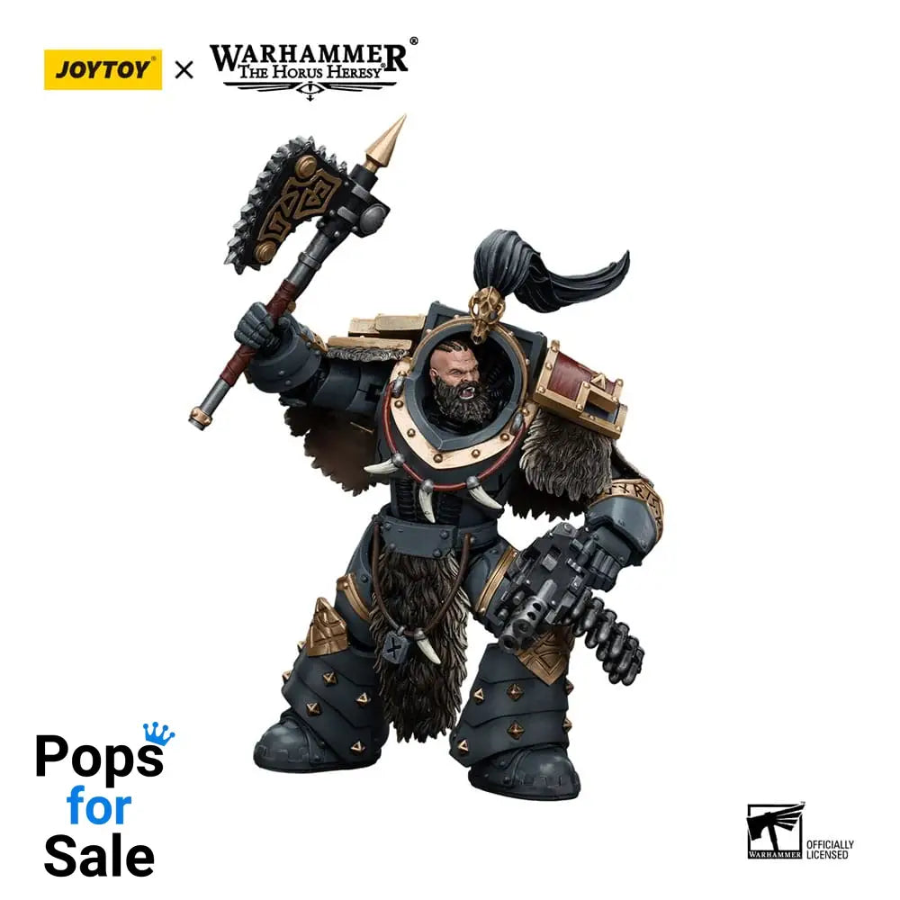 Warhammer The Horus Heresy Action Figure 1/18 Space Wolves Varagyr Wolf Guard Squad Varagyr Thegn 12 cm Action figures