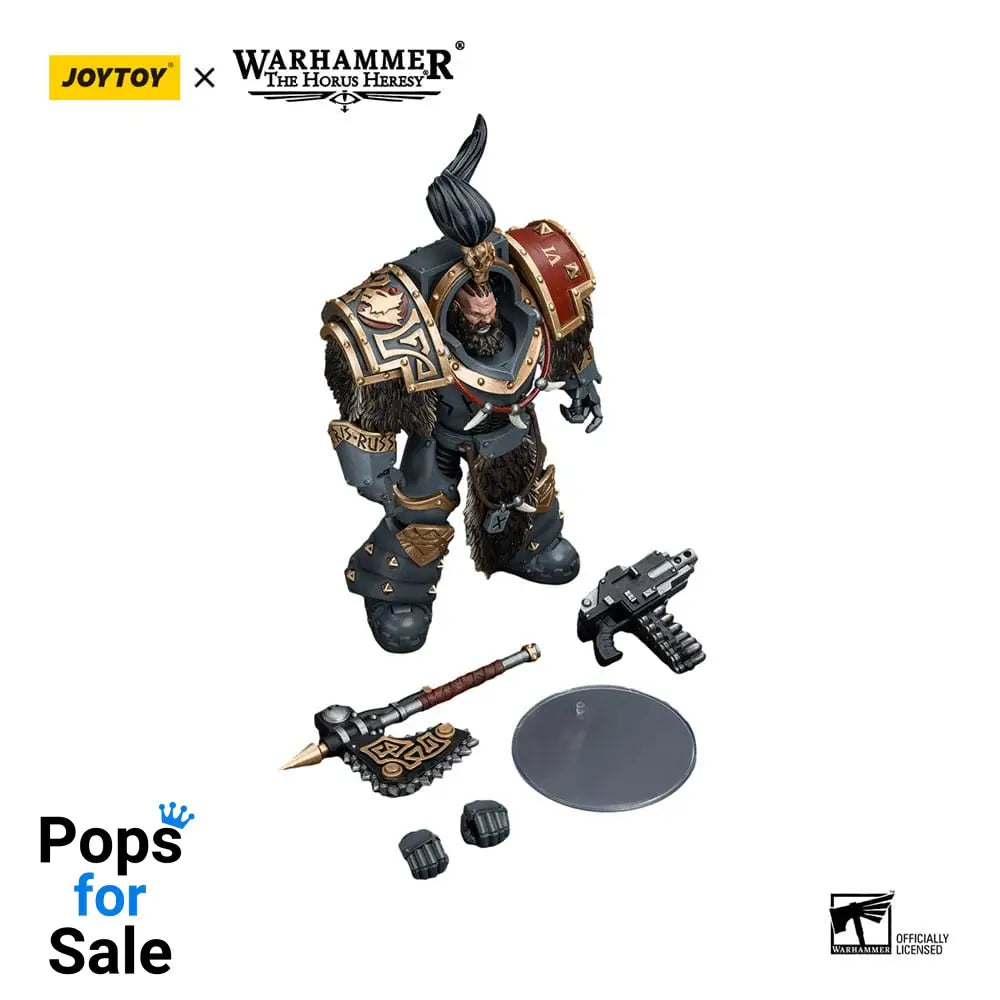 Warhammer The Horus Heresy Action Figure 1/18 Space Wolves Varagyr Wolf Guard Squad Varagyr Thegn 12 cm