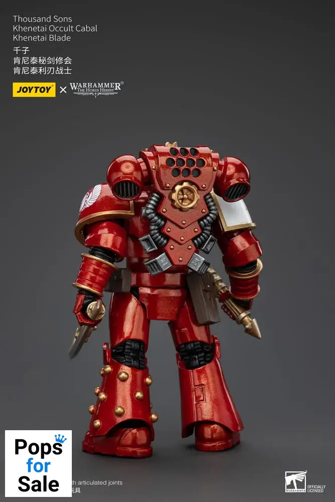 Warhammer The Horus Heresy Action Figure 1/18 Thousand Sons Khenetai Occult Cabal Khenetai Blade 12 cm