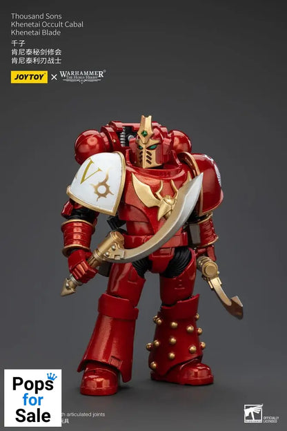 Warhammer The Horus Heresy Action Figure 1/18 Thousand Sons Khenetai Occult Cabal Khenetai Blade 12 cm