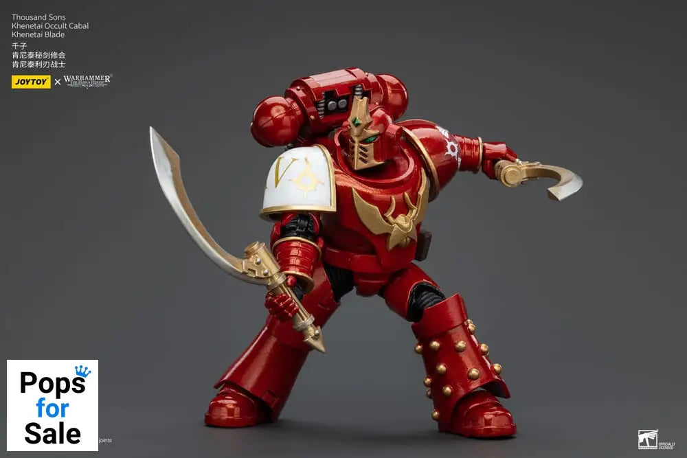 Warhammer The Horus Heresy Action Figure 1/18 Thousand Sons Khenetai Occult Cabal Khenetai Blade 12 cm Action figures