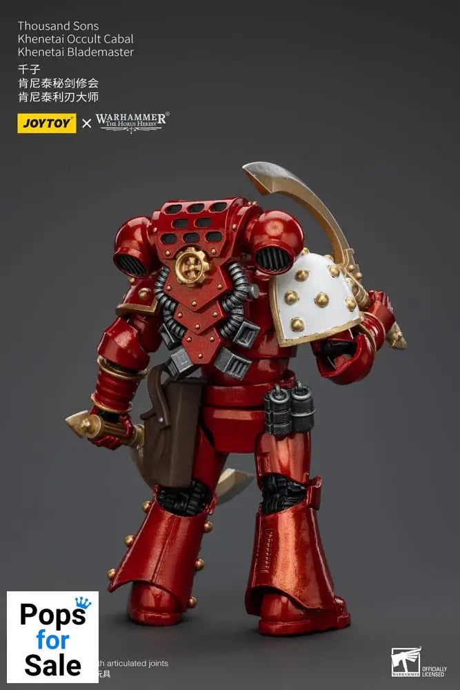 Warhammer The Horus Heresy Action Figure 1/18 Thousand Sons Khenetai Occult Cabal Khenetai Blademaster 12 cm