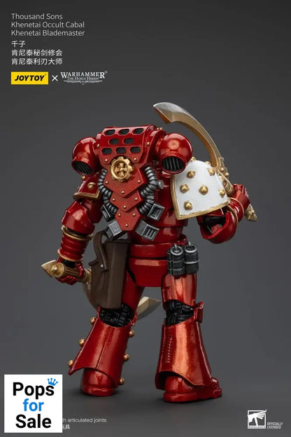 Warhammer The Horus Heresy Action Figure 1/18 Thousand Sons Khenetai Occult Cabal Khenetai Blademaster 12 cm