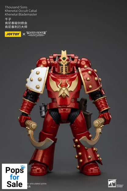 Warhammer The Horus Heresy Action Figure 1/18 Thousand Sons Khenetai Occult Cabal Khenetai Blademaster 12 cm