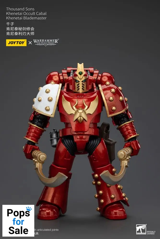 Warhammer The Horus Heresy Action Figure 1/18 Thousand Sons Khenetai Occult Cabal Khenetai Blademaster 12 cm Action