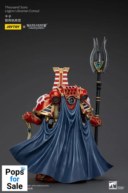 Warhammer The Horus Heresy Action Figure 1/18 Thousand Sons Legion Librarian Consut 16 cm Action figures