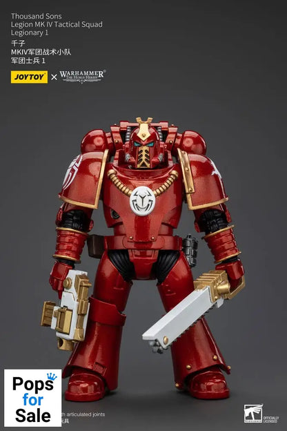 Warhammer The Horus Heresy Action Figure 1/18 Thousand Sons Legion MK IV Tactical Squad Legionary 1 12 cm Action figures