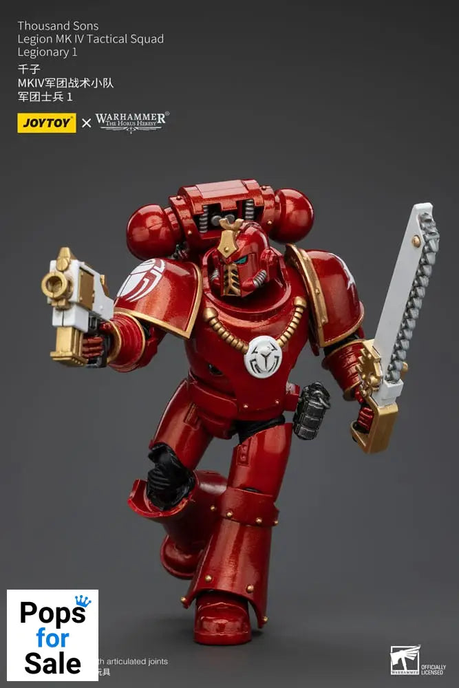 Warhammer The Horus Heresy Action Figure 1/18 Thousand Sons Legion MK IV Tactical Squad Legionary 1 12 cm