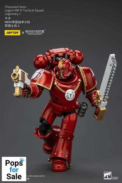 Warhammer The Horus Heresy Action Figure 1/18 Thousand Sons Legion MK IV Tactical Squad Legionary 1 12 cm
