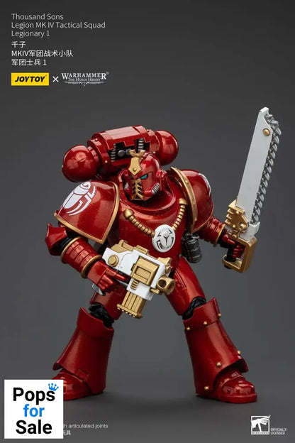 Warhammer The Horus Heresy Action Figure 1/18 Thousand Sons Legion MK IV Tactical Squad Legionary 1 12 cm Action figures